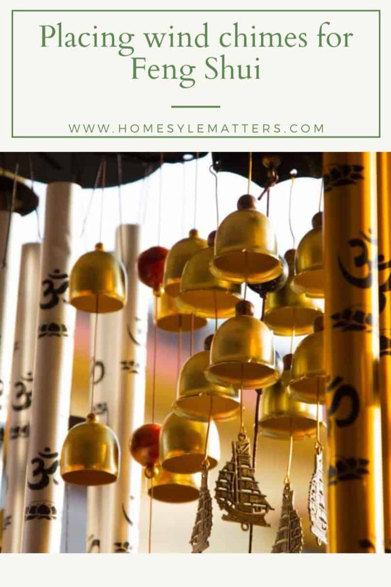Placing Wind Chimes for Feng Shui 1