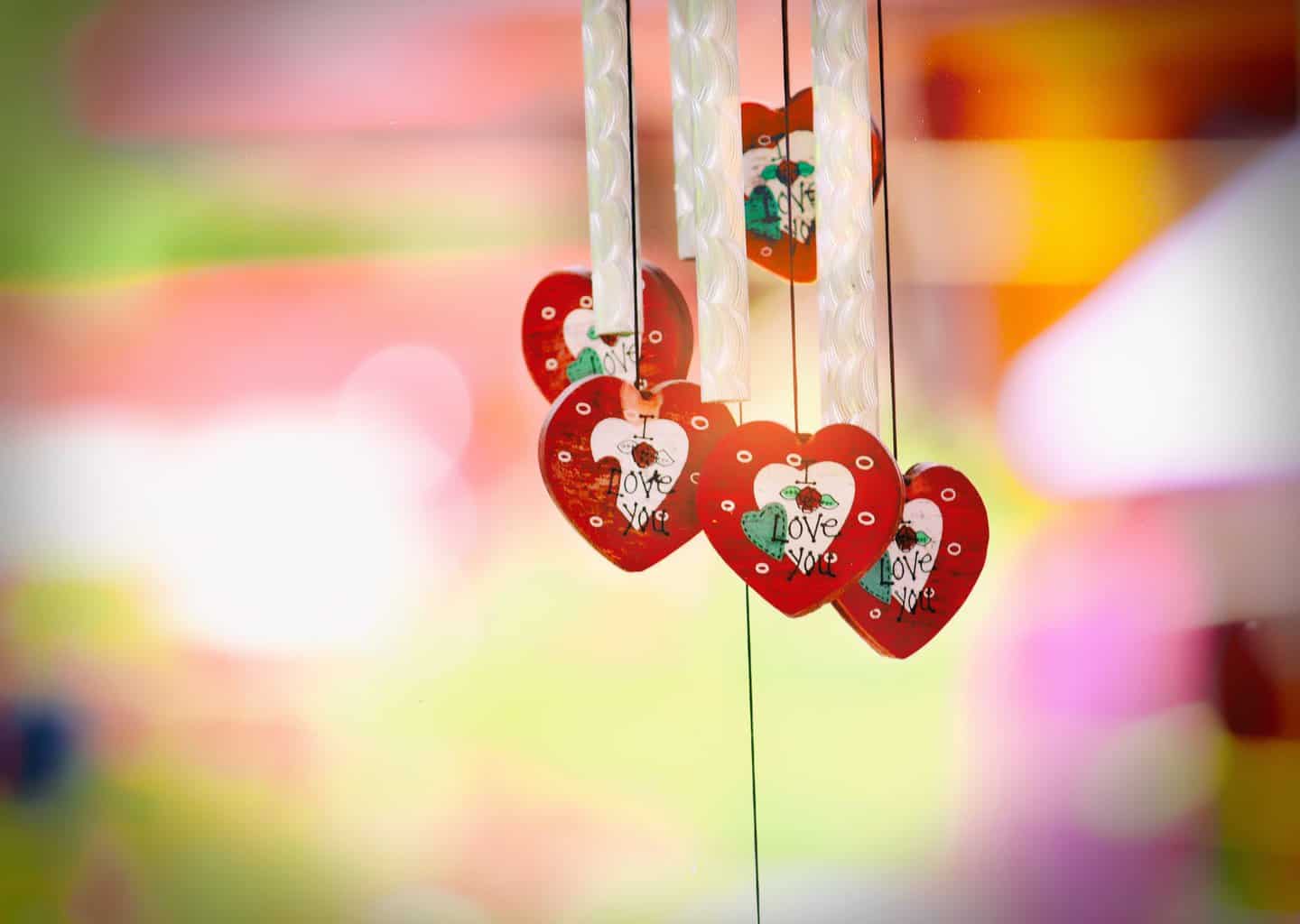 decoration design hanging love