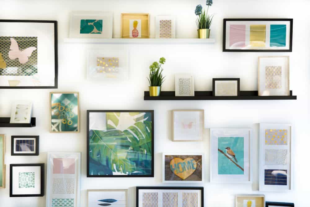 Tips on creating a gallery wall 1