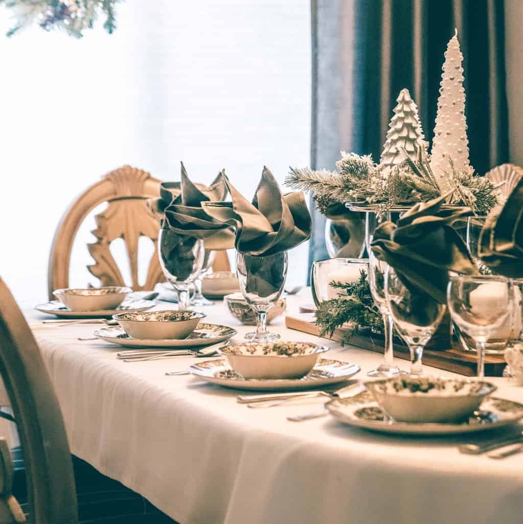 Christmas table