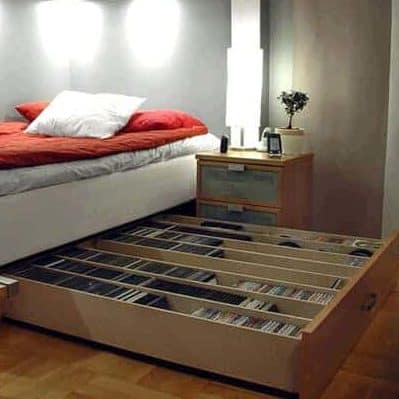 bedroom storage