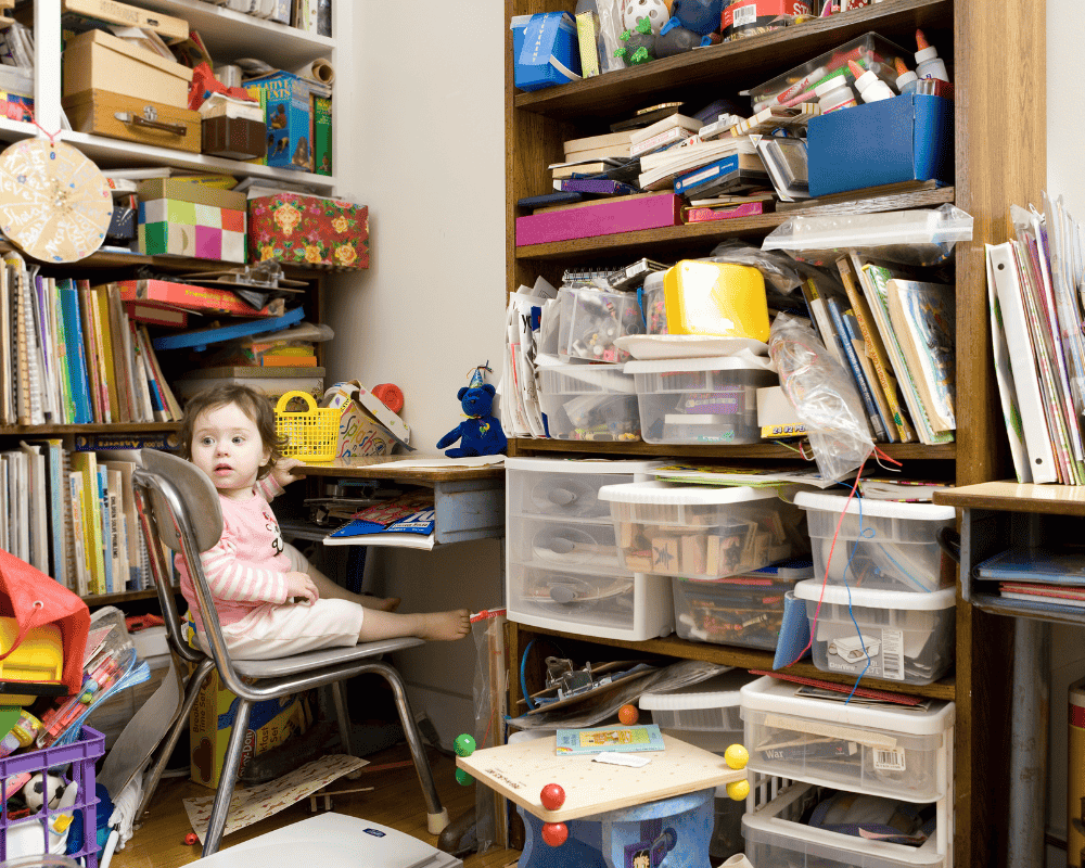 Decluttering and Organising