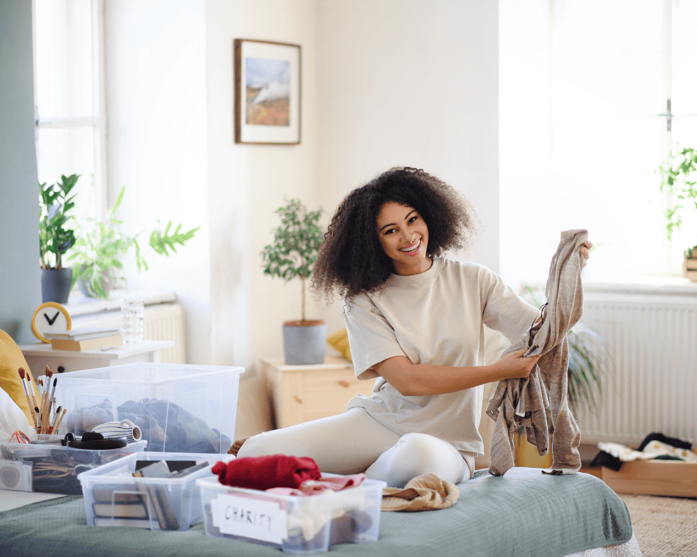 Decluttering and Organising