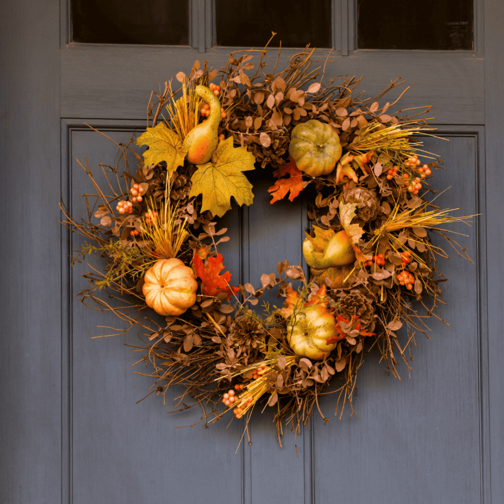 From Nature to Your Doorstep: Create Beautiful Autumn Wreath Today