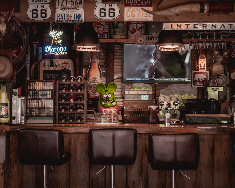 Reclaimed Wood Bar