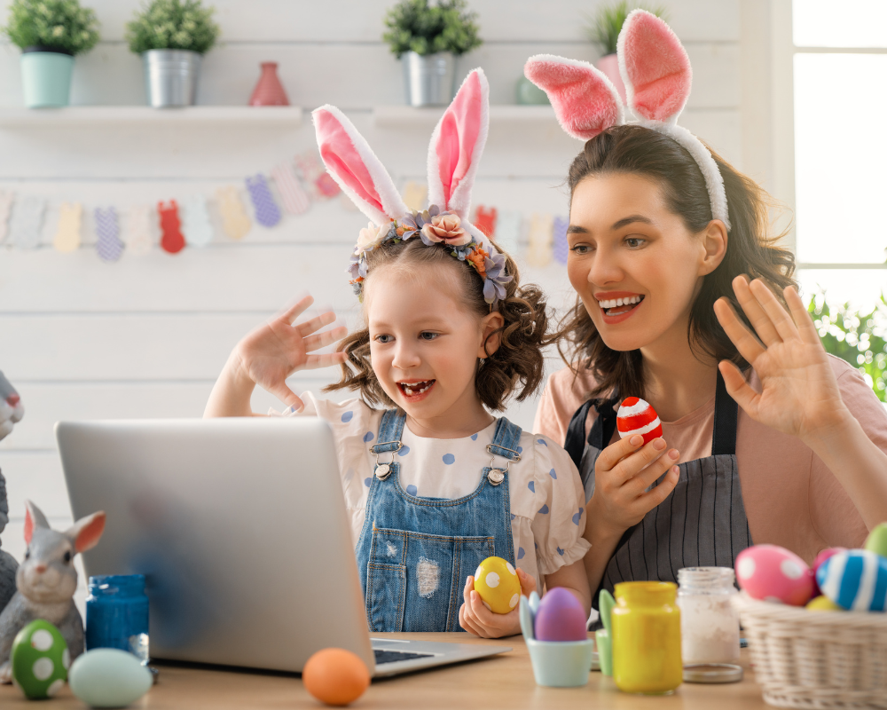 Virtual Easter Celebration: Connect with loved ones online