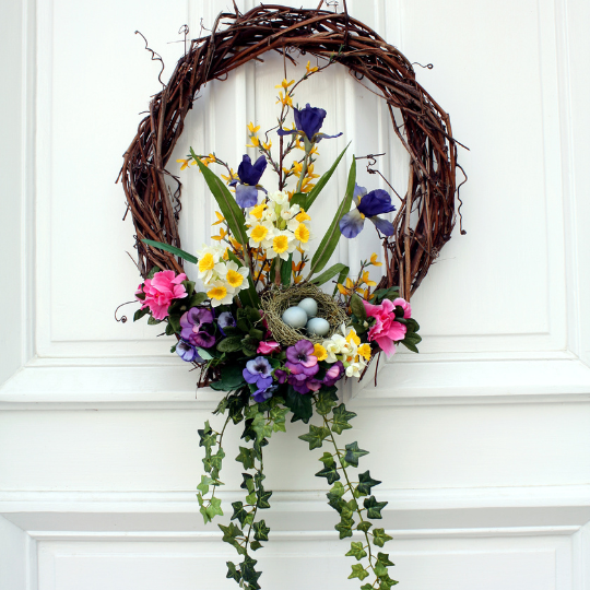 Elevate Your Space with Fresh Spring Wreath Creations 1