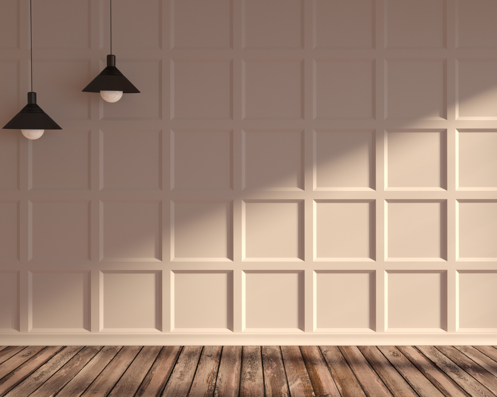 Wallpaper Visual Effect Wall Panelling