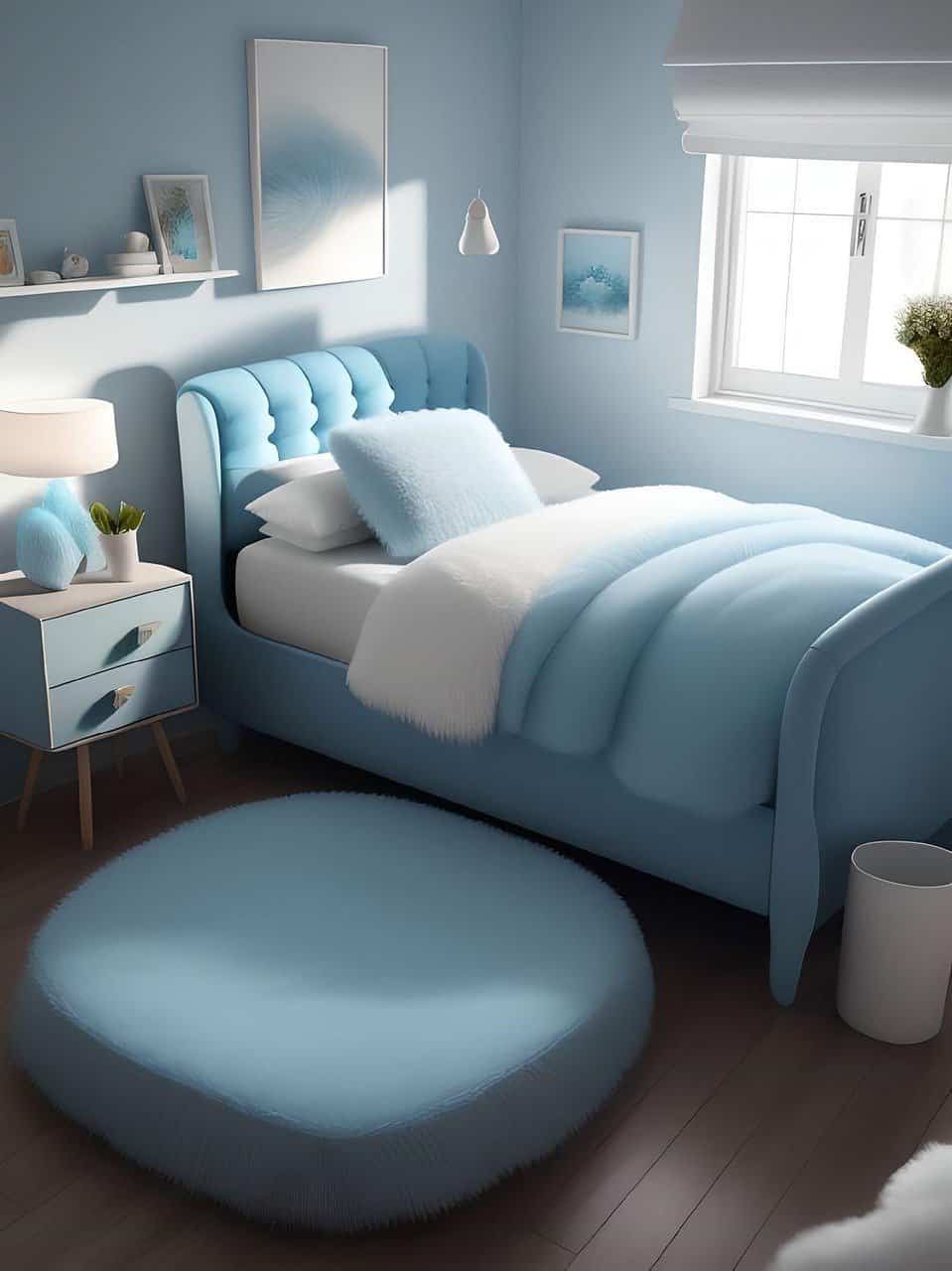  Blue Bedroom