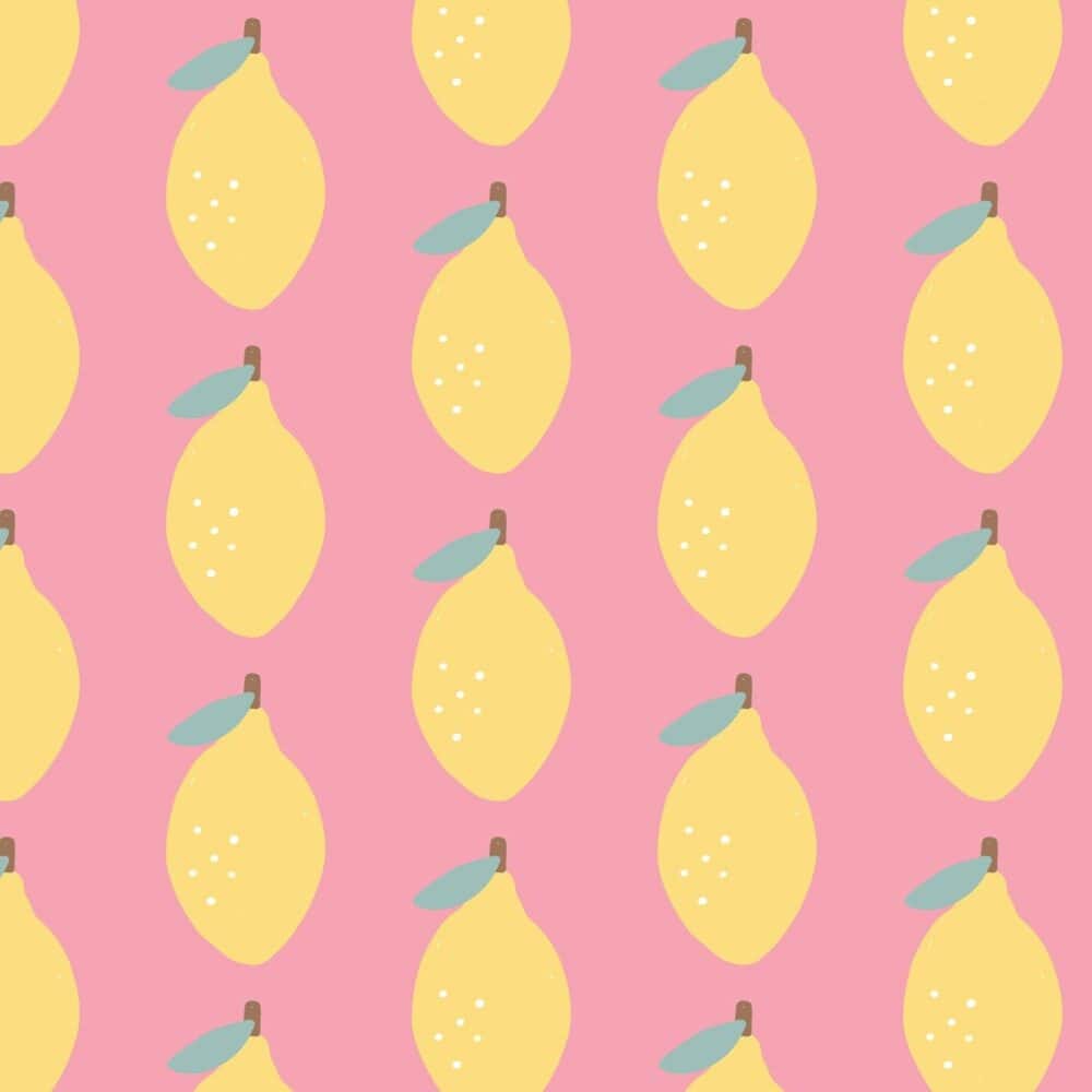 Fruit Motifs in Wallpaper