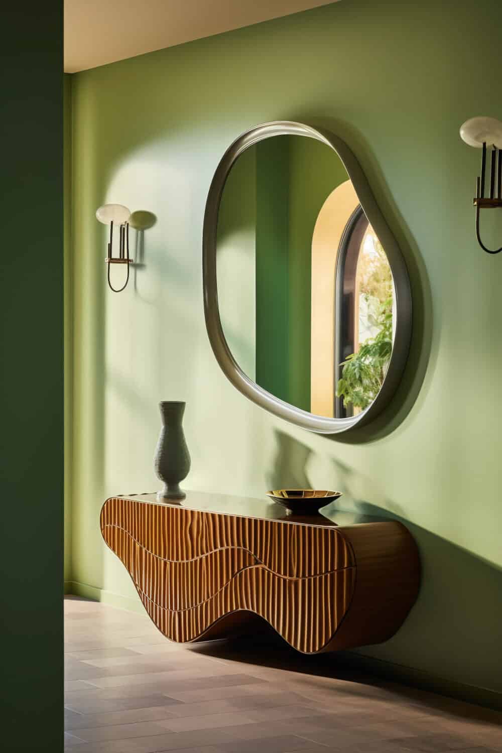 Olive Green is the colour to be seen in Homestyle