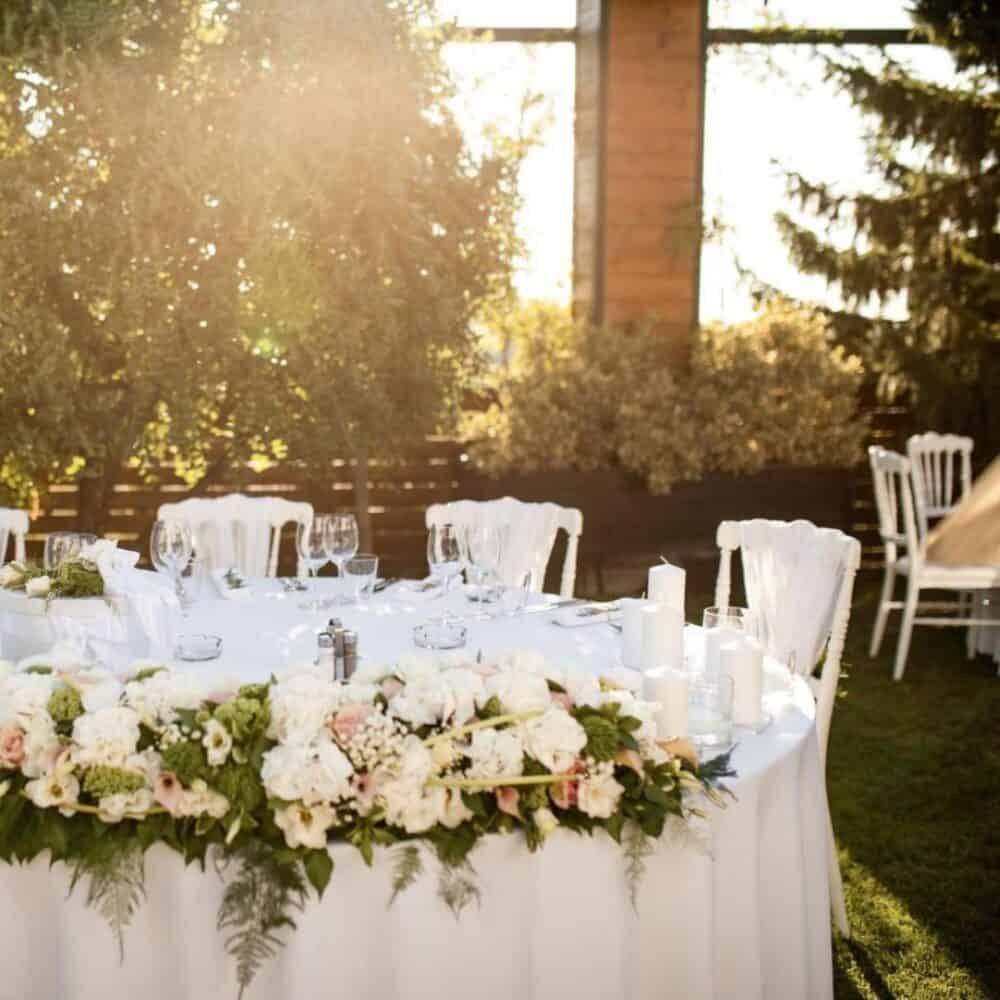 Outdoor Space for A Wedding