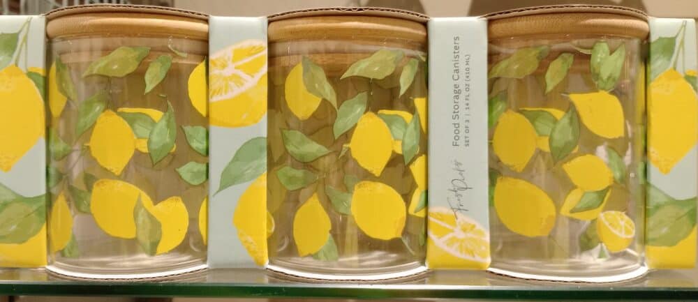 Lemon Themed Containers to Add a Fruity Flavour