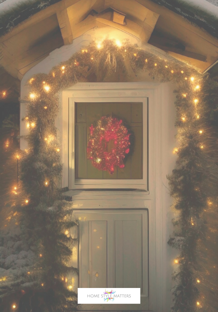 Add Smart, Festive Exterior Touches Home Improvements before Christmas