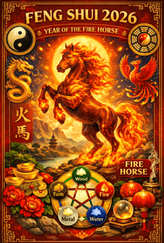 Feng Shui 2026 - The year of the Fire Horse Feng Shui 2026 - The year of the Fire Horse