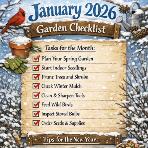 January Garden Jobs to Prepare for Spring 1