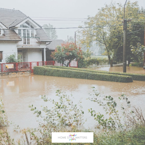 Prepare your home when flooding