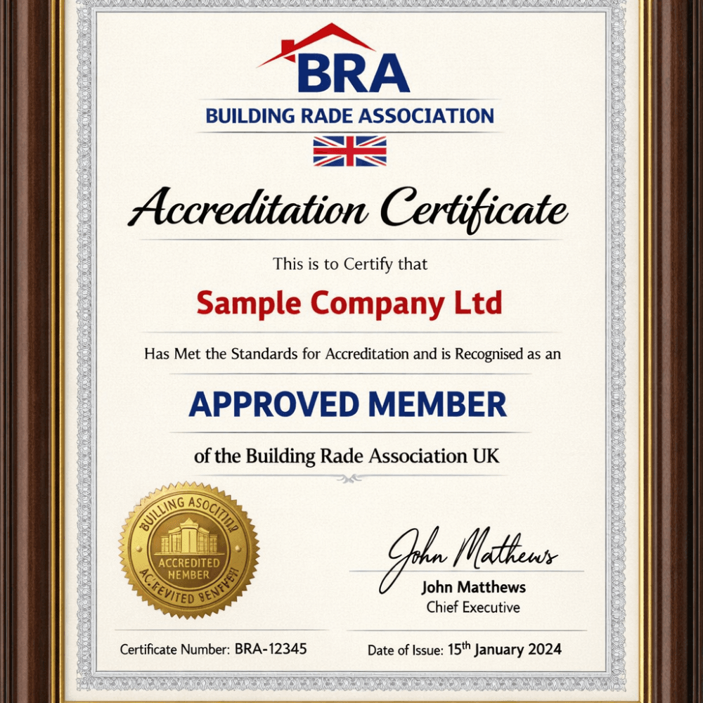 Check Trade Association Membership and Accreditation