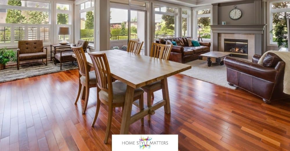 Flawless wood floor finish
