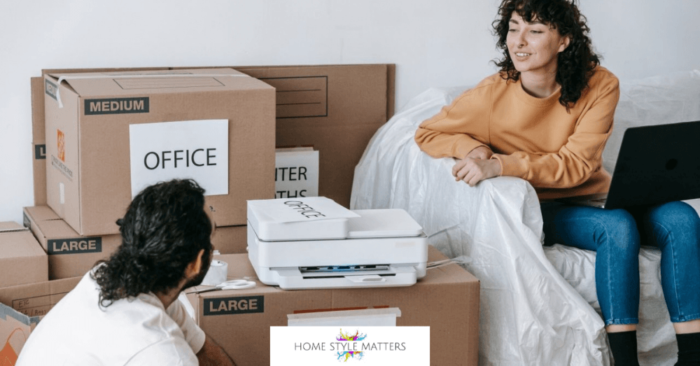 Decluttering and organising the home before winter